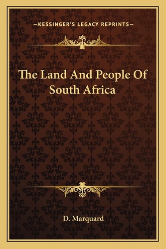 The Land And People Of South Africa