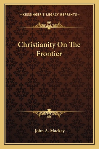Christianity On The Frontier