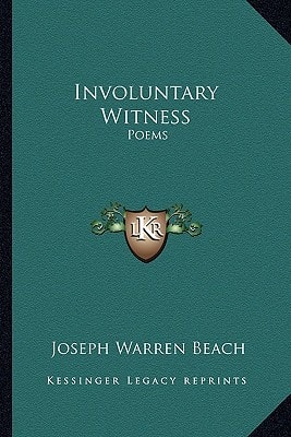 Involuntary Witness: Poems
