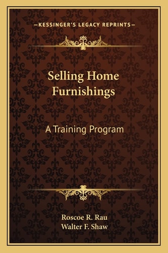 Selling Home Furnishings: A Training Program