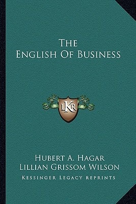 The English Of Business