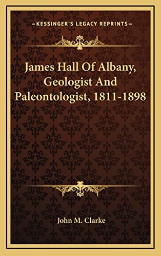James Hall Of Albany, Geologist And Paleontologist, 1811-1898