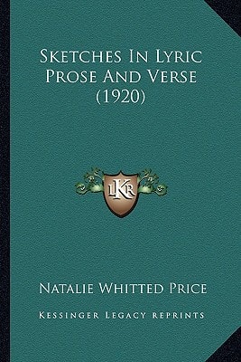 Sketches In Lyric Prose And Verse (1920)
