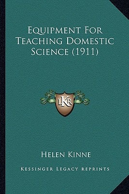 Equipment For Teaching Domestic Science (1911)