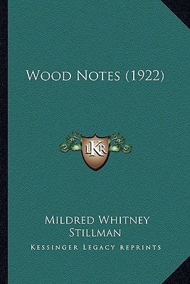 Wood Notes (1922)