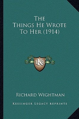 The Things He Wrote To Her (1914)
