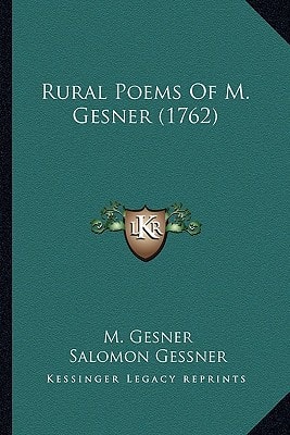Rural Poems Of M. Gesner (1762)