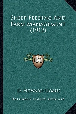 Sheep Feeding And Farm Management (1912)