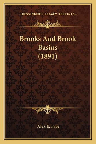 Brooks And Brook Basins (1891)
