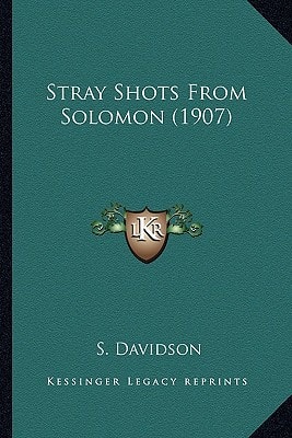 Stray Shots From Solomon (1907)