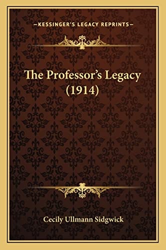 The Professor's Legacy (1914)