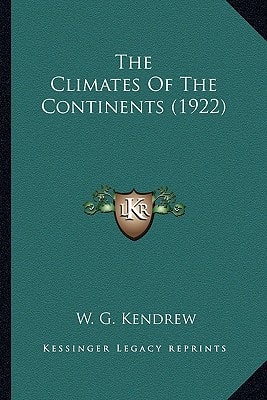 The Climates Of The Continents (1922)
