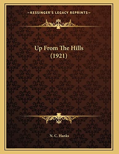 Up From The Hills (1921)