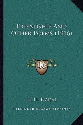 Friendship And Other Poems (1916)