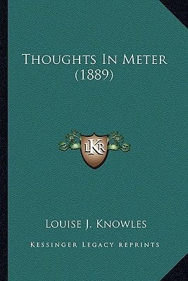 Thoughts In Meter (1889)