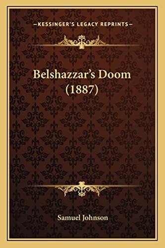 Belshazzar's Doom (1887)