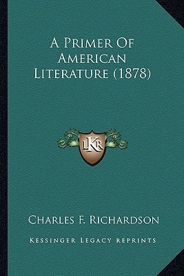 A Primer Of American Literature (1878)