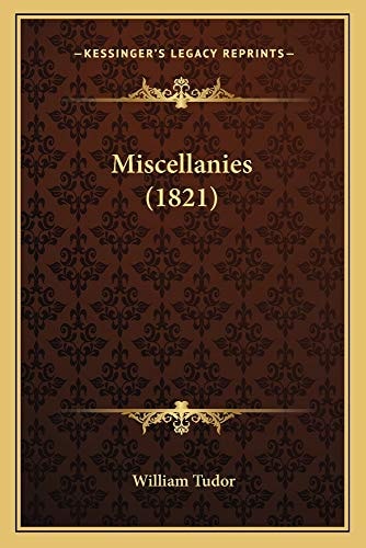 Miscellanies (1821)