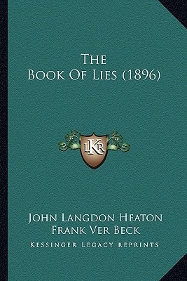The Book Of Lies (1896)