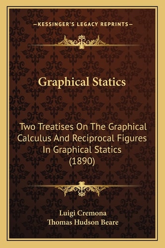 Graphical Statics: Two Treatises On The Graphical Calculus And Reciprocal Figures In Graphical Statics (1890)