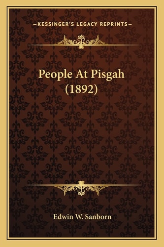 People At Pisgah (1892)