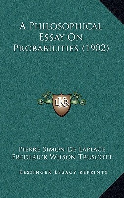 A Philosophical Essay On Probabilities (1902)