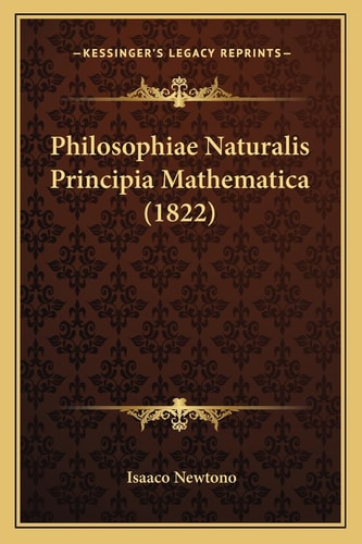 Philosophiae Naturalis Principia Mathematica (1822)