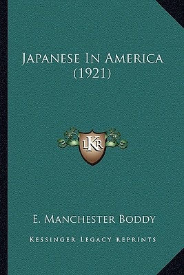Japanese In America (1921)