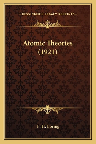Atomic Theories (1921)