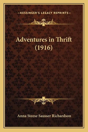 Adventures in Thrift (1916)