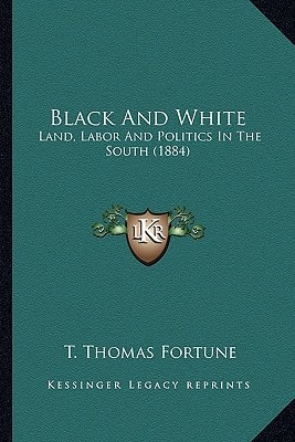 Black And White: Land, Labor And Politics In The South (1884)