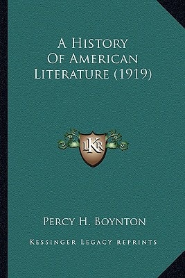A History Of American Literature (1919)