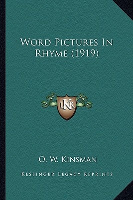 Word Pictures In Rhyme (1919)