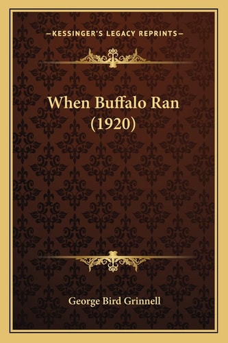 When Buffalo Ran (1920)