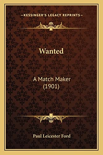 Wanted: A Match Maker (1901)