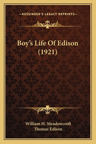 Boy's Life Of Edison (1921)
