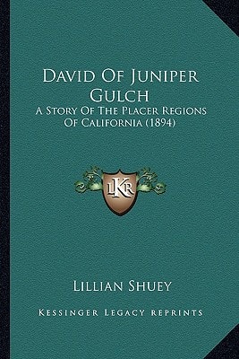 David Of Juniper Gulch: A Story Of The Placer Regions Of California (1894)