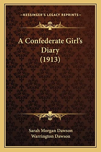 A Confederate Girl's Diary (1913)