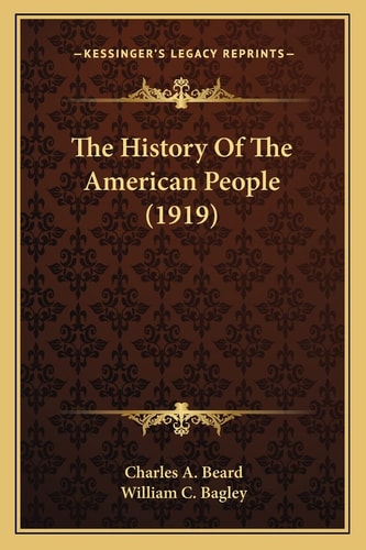 The History Of The American People (1919)