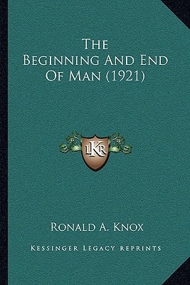 The Beginning And End Of Man (1921)