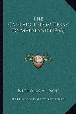 The Campaign From Texas To Maryland (1863)