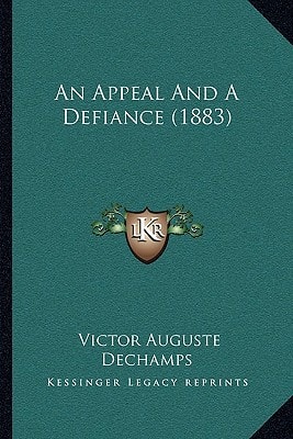 An Appeal And A Defiance (1883)
