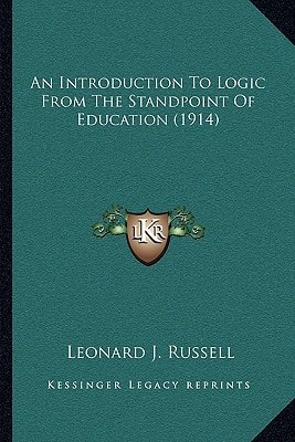 An Introduction To Logic From The Standpoint Of Education (1914)
