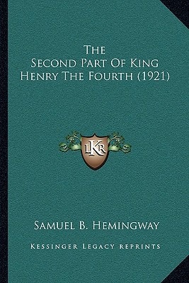 The Second Part Of King Henry The Fourth (1921)