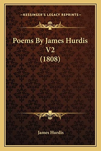 Poems By James Hurdis V2 (1808)