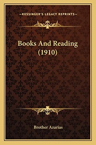 Books And Reading (1910)