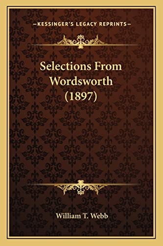 Selections From Wordsworth (1897)