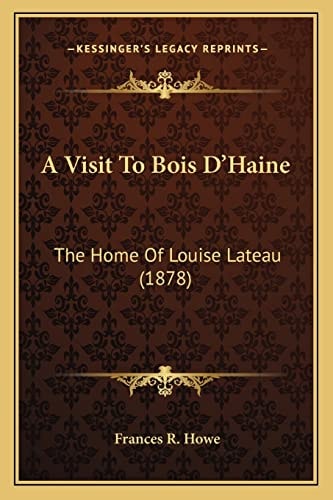 A Visit To Bois D'Haine: The Home Of Louise Lateau (1878)