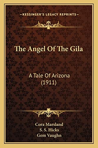 The Angel Of The Gila: A Tale Of Arizona (1911)