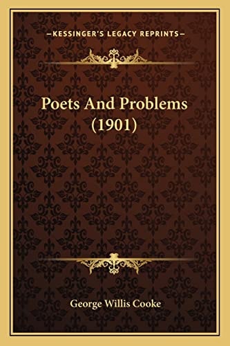 Poets And Problems (1901)